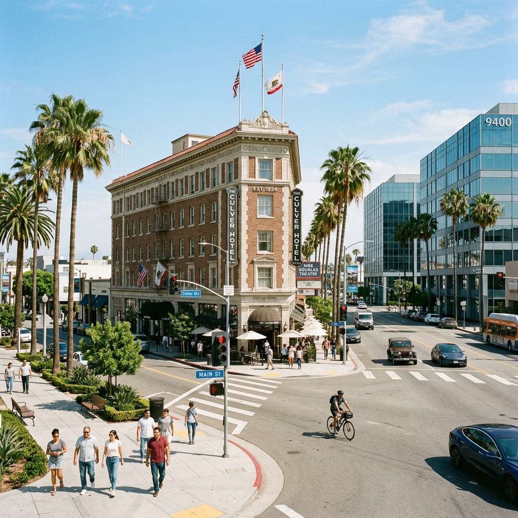 Culver City California Scenic View