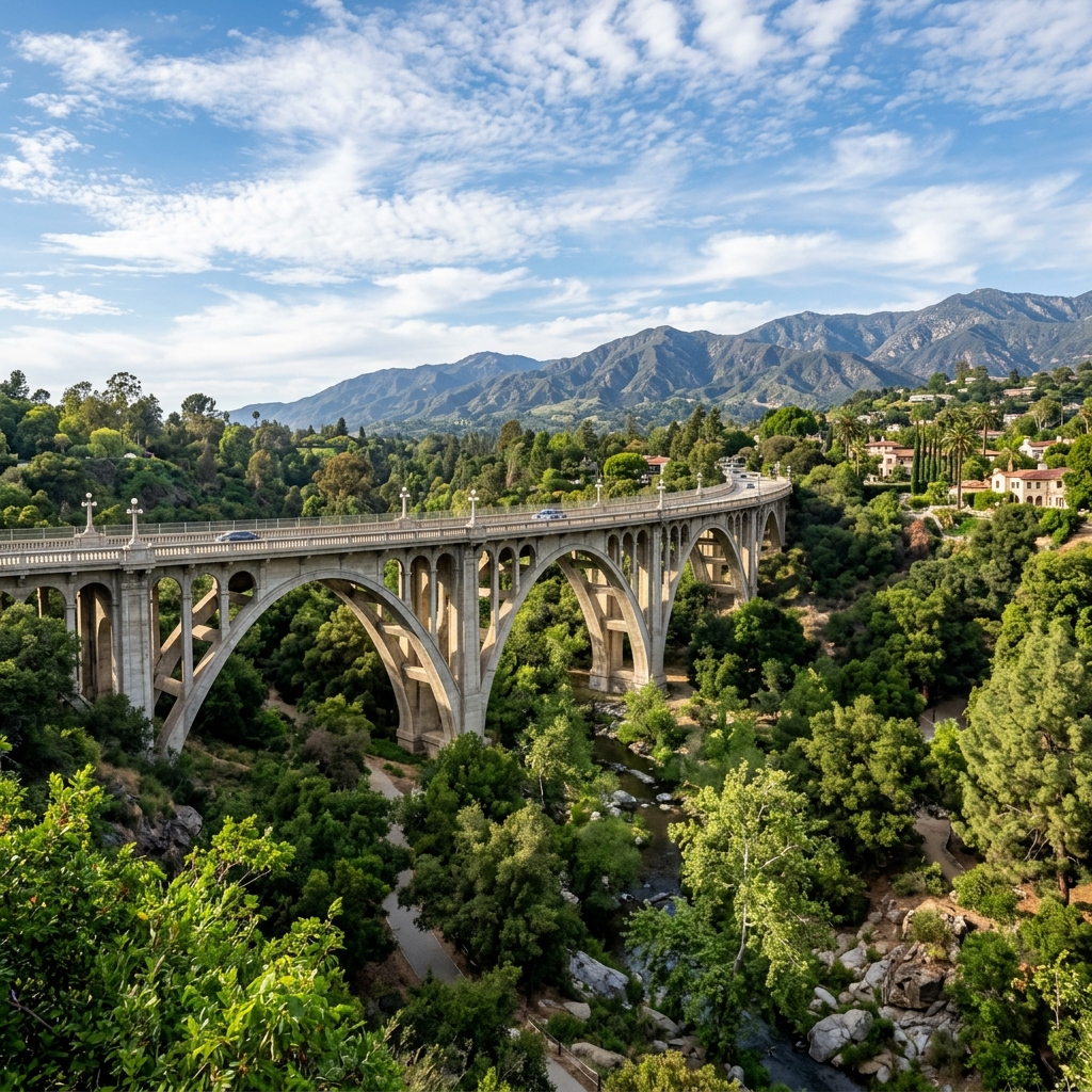 Pasadena California Scenic View